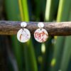 Porcelain jewellery with flowers designe