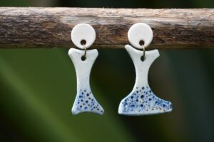 ceramic earrings