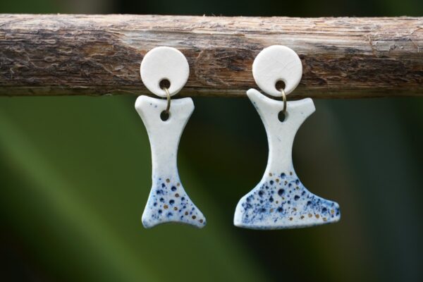 ceramic earrings