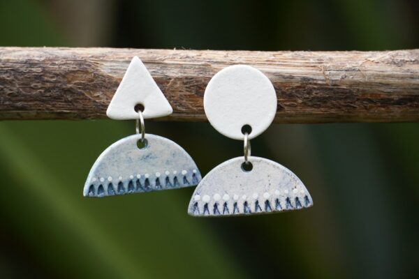 porcelain earrings