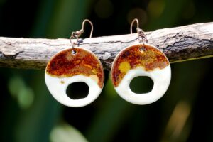 Ceramic jewellery from NZ