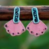 Porcelain jewellery with flowers designe