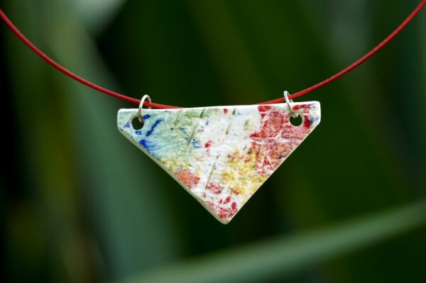 Porcelain necklace